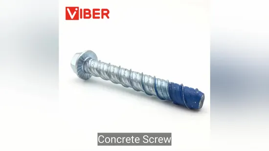 Flange Masonry Concrete Bolt Anchor Mass Production in Large Quantities